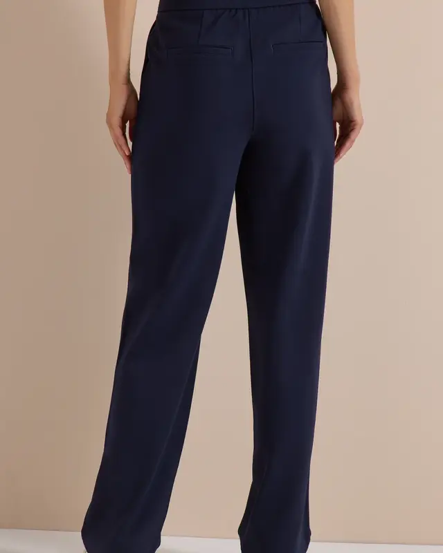 Cecil High Waist Broek Neele - Urban Dark Blue