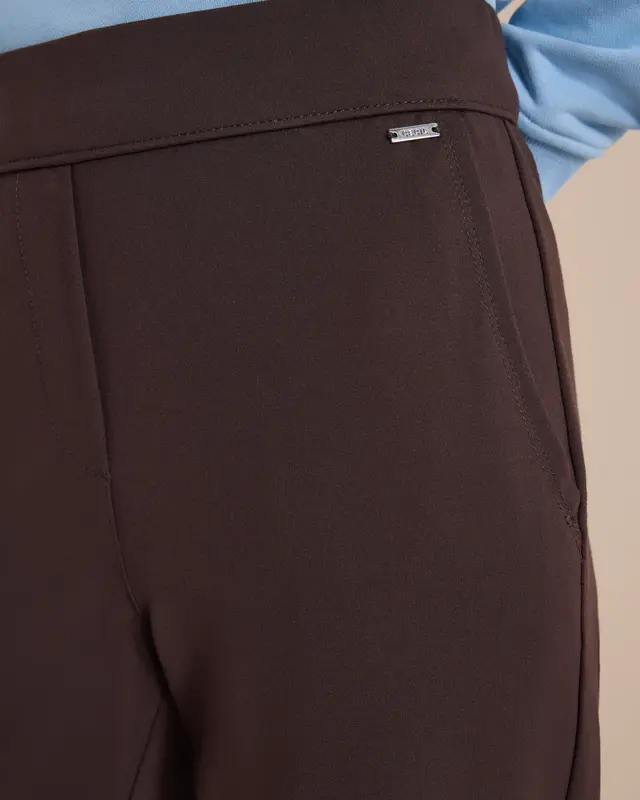 Cecil High Waist Hose Neele - Truffle Brown