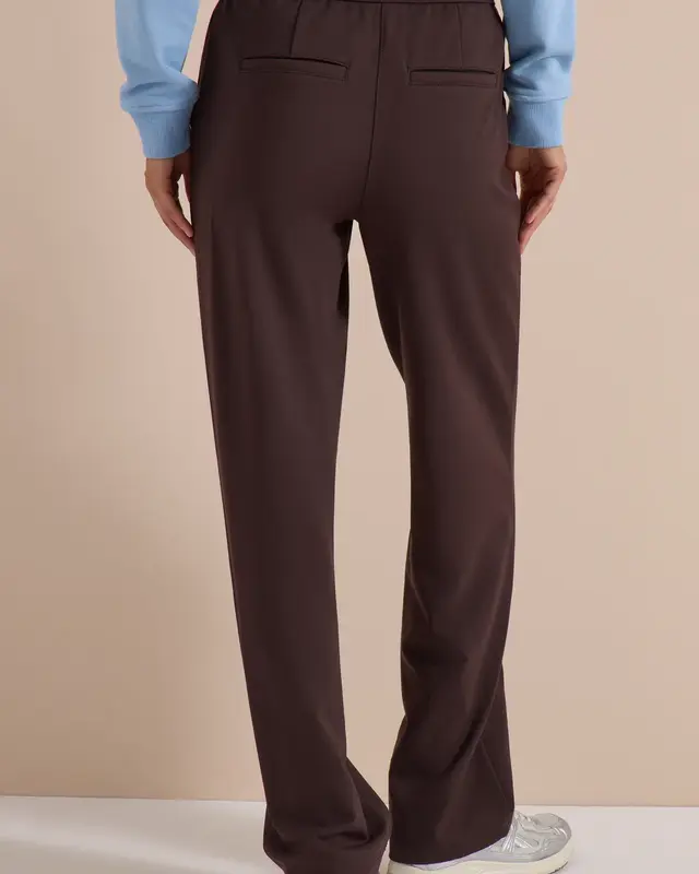 Cecil High Waist Broek Neele - Truffle Brown
