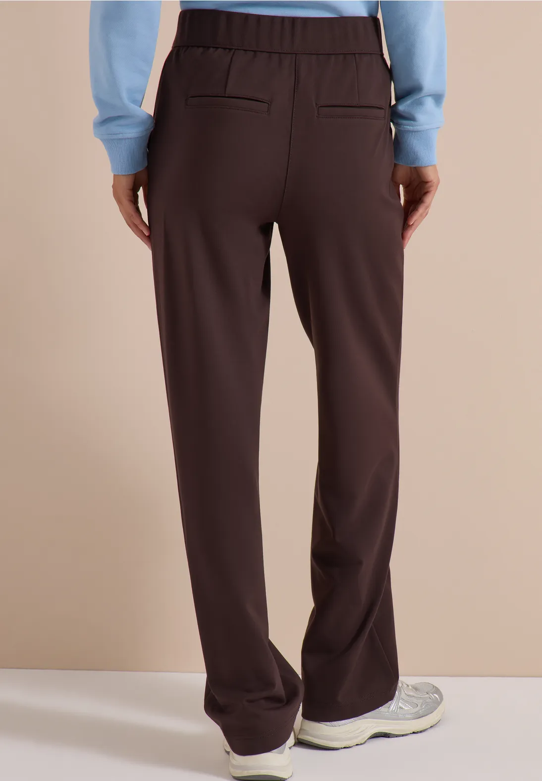 Cecil High Waist Hose Neele - Truffle Brown