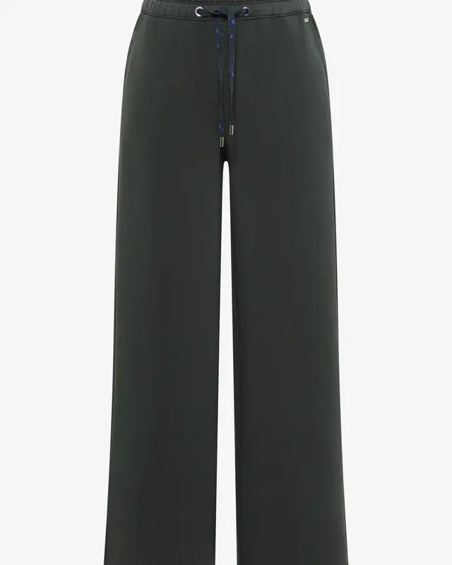 Cecil Silk Touch Broek Neele - Faded Olive