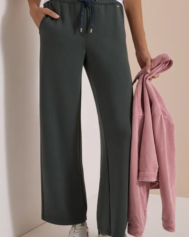 Cecil Silk Touch Hose Neele - Faded Olive