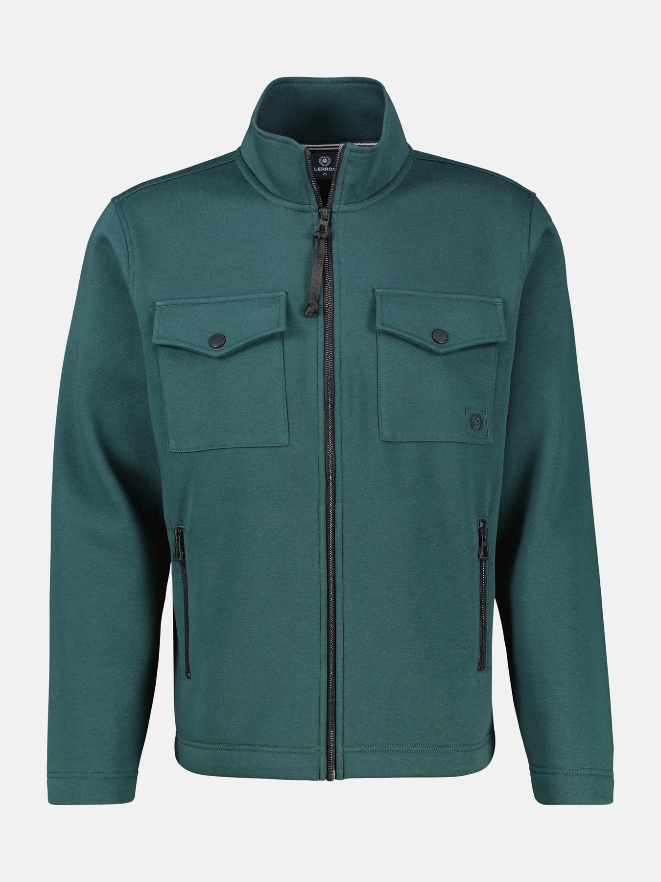 Lerros Sweatvest Cleane Look - Cedar Green
