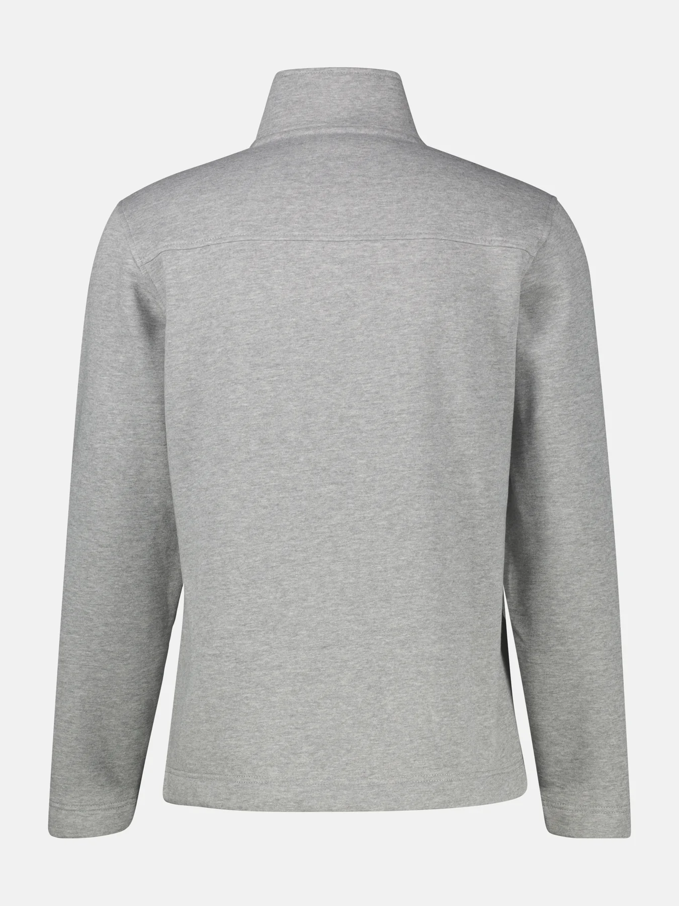 Lerros Sweatvest Cleane Look - Platinum Grey Melange