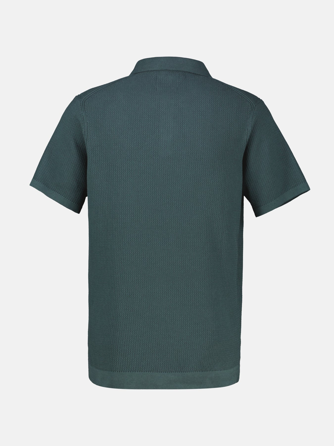 Lerros Poloshirt Strick-Look - Cedar Green