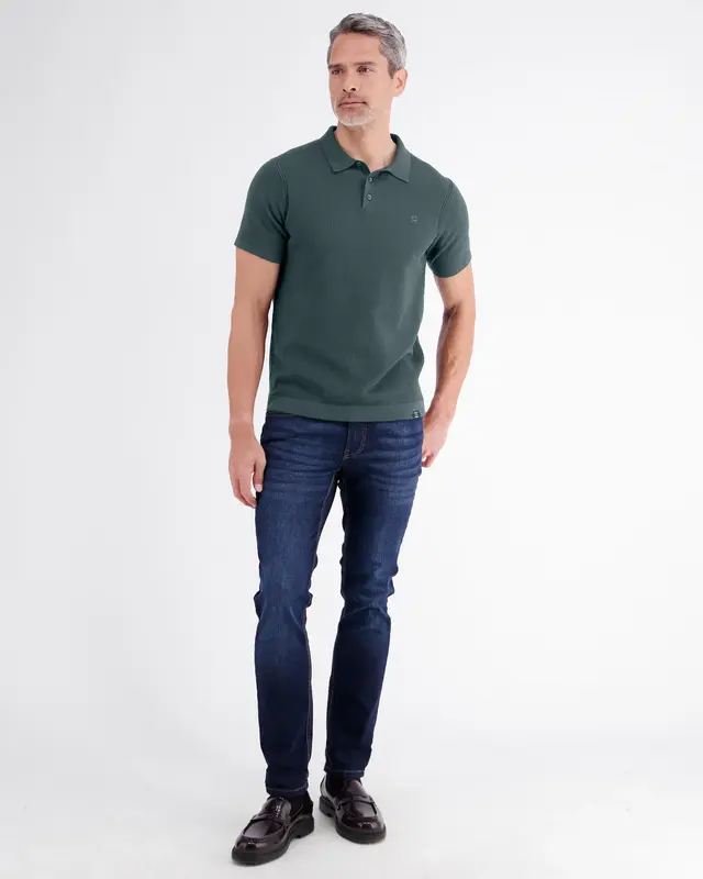 Lerros Poloshirt Brei-Look - Cedar Green