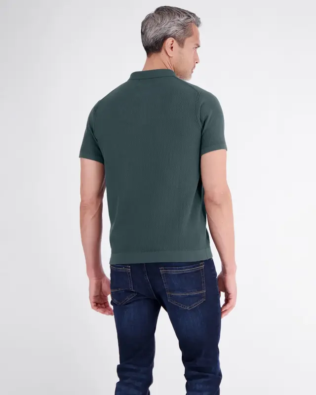 Lerros Poloshirt Brei-Look - Cedar Green