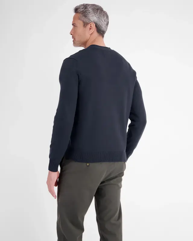 Lerros Cardigan, Zuiver Katoen - Classic Navy