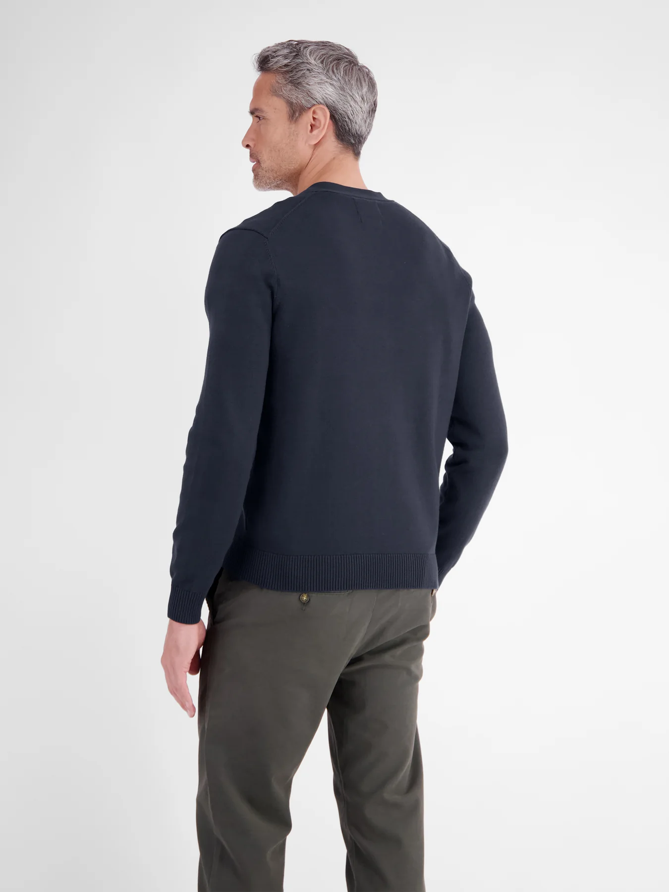 Lerros Cardigan, Pure Cotton - Classic Navy