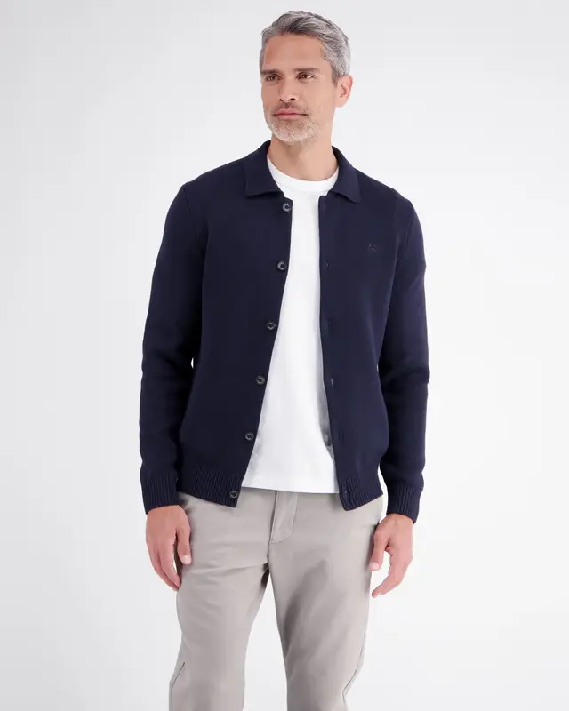 Lerros Vest, Milano Stijl - Classic Navy