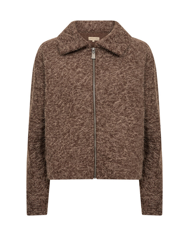 Soyaconcept Jacke Hira 2 - Chocolate Plum Melange