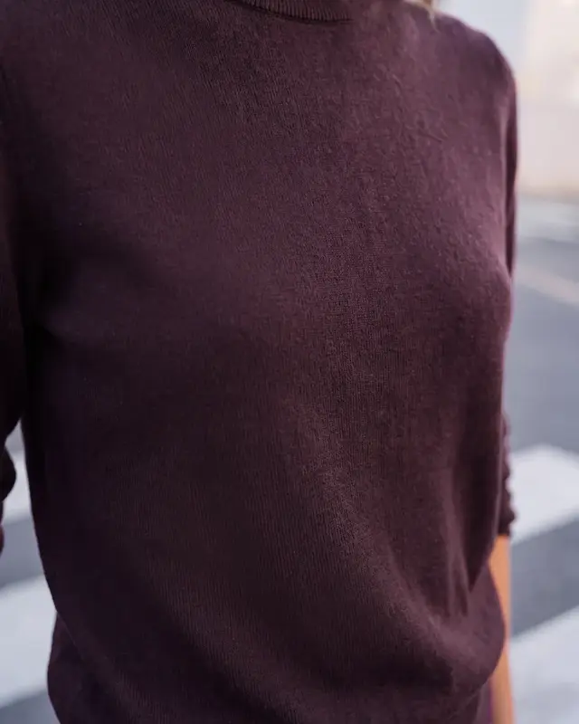 Street One Studio Trui met Ronde Hals - Very Berry Melange