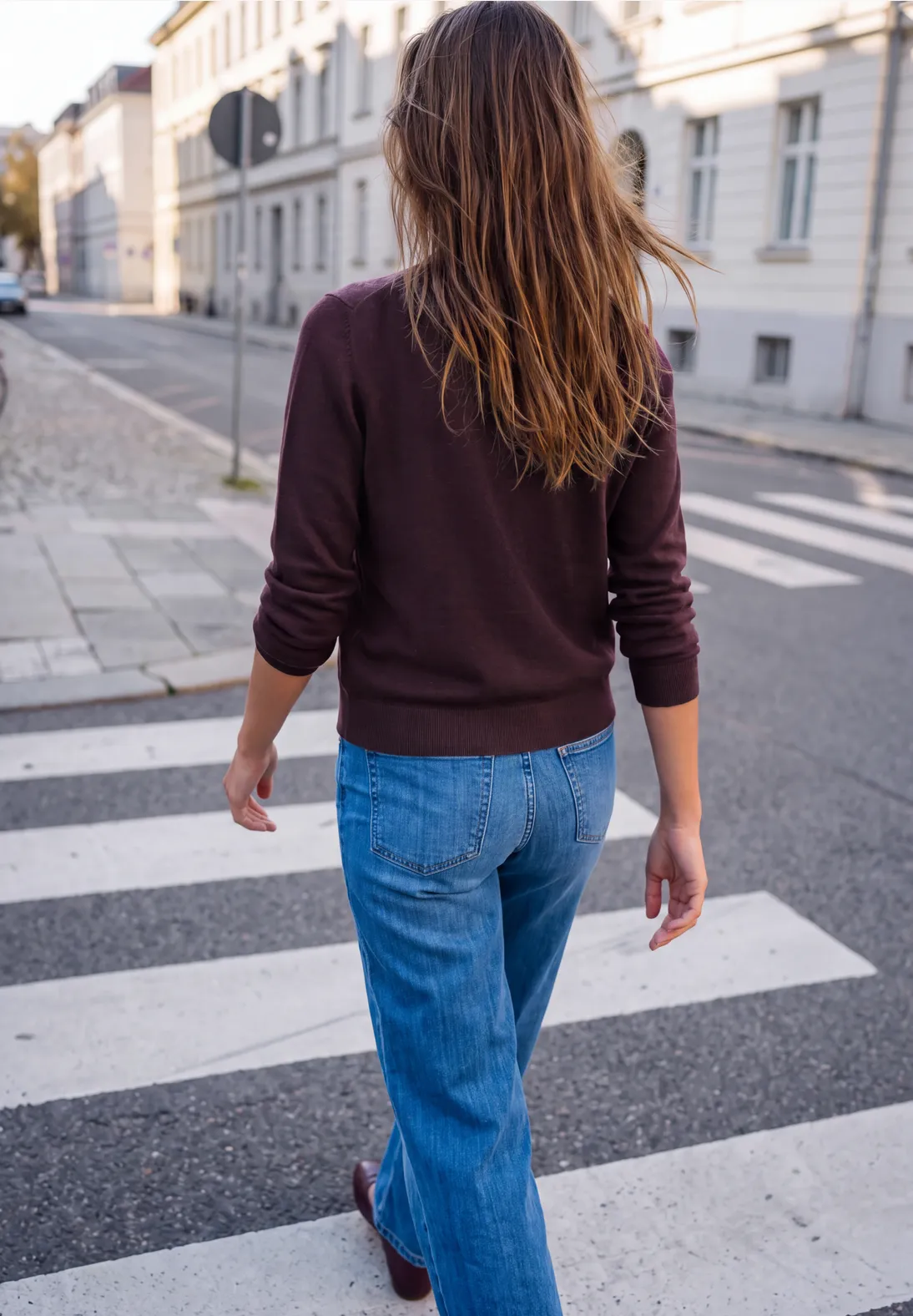 Street One Studio Trui met Ronde Hals - Very Berry Melange