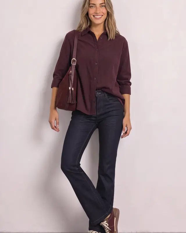 Street One Bootcut Jeans Blaire - Rinse Soft Washed