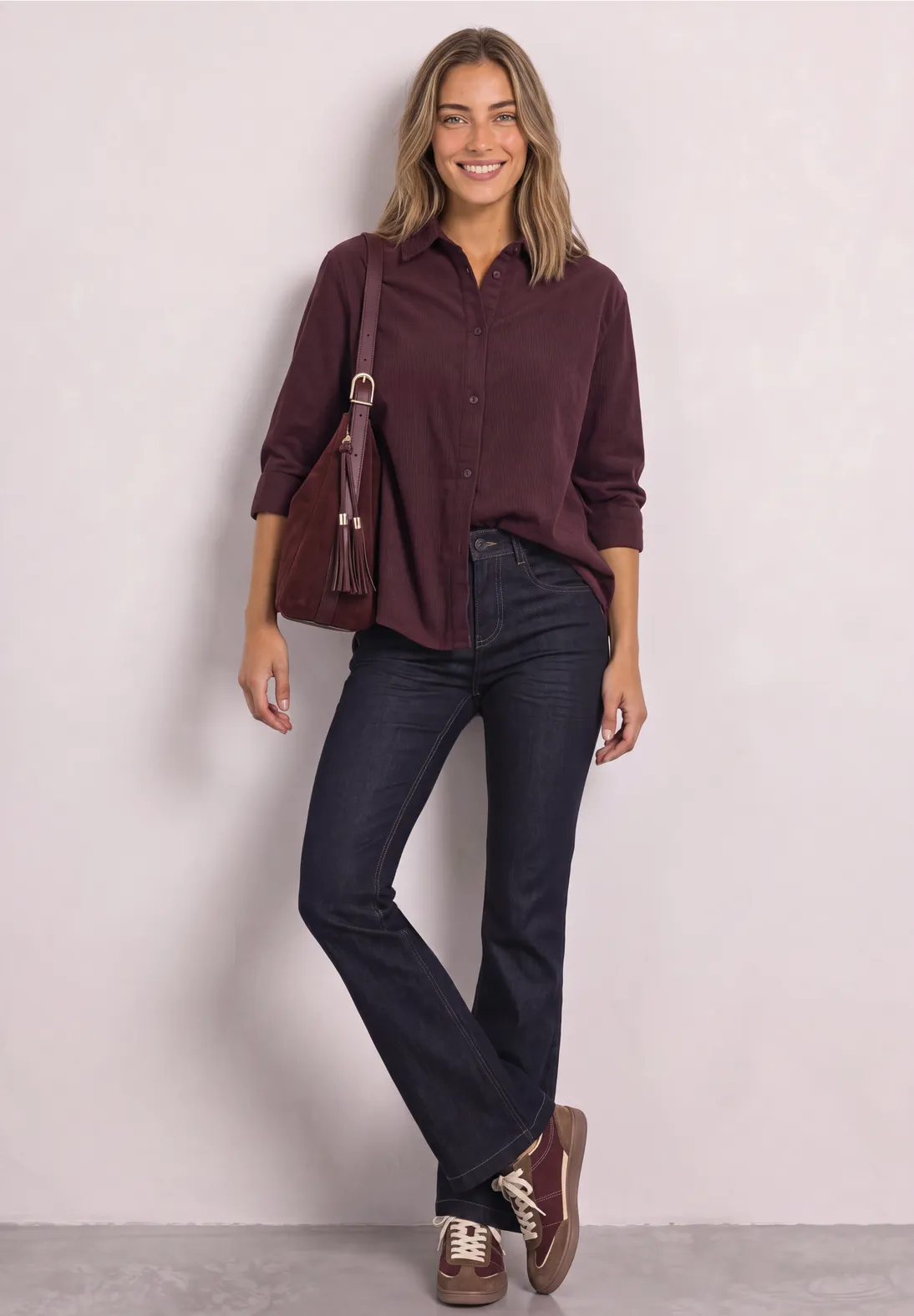 Street One Bootcut Jeans Blaire - Rinse Soft Washed