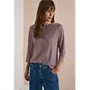 Shirt mit 3/4-Arm -  Light Grey Melange