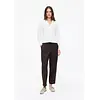 Broek met Plooien - Dark Brown
