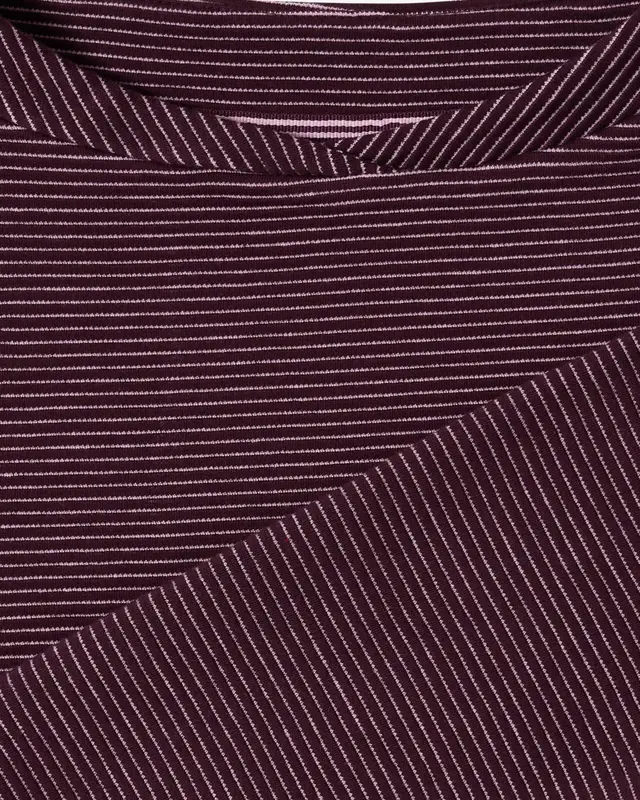 Cecil Tweekleurig Ottomaans Shirt - Berry Red
