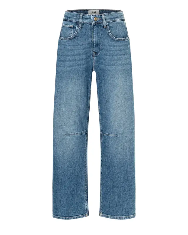 Mac Jeans Ohio Barrel Jeans - Mid Blue Use Wash