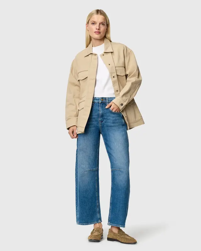 Mac Jeans Ohio Barrel Jeans - Mid Blue Use Wash