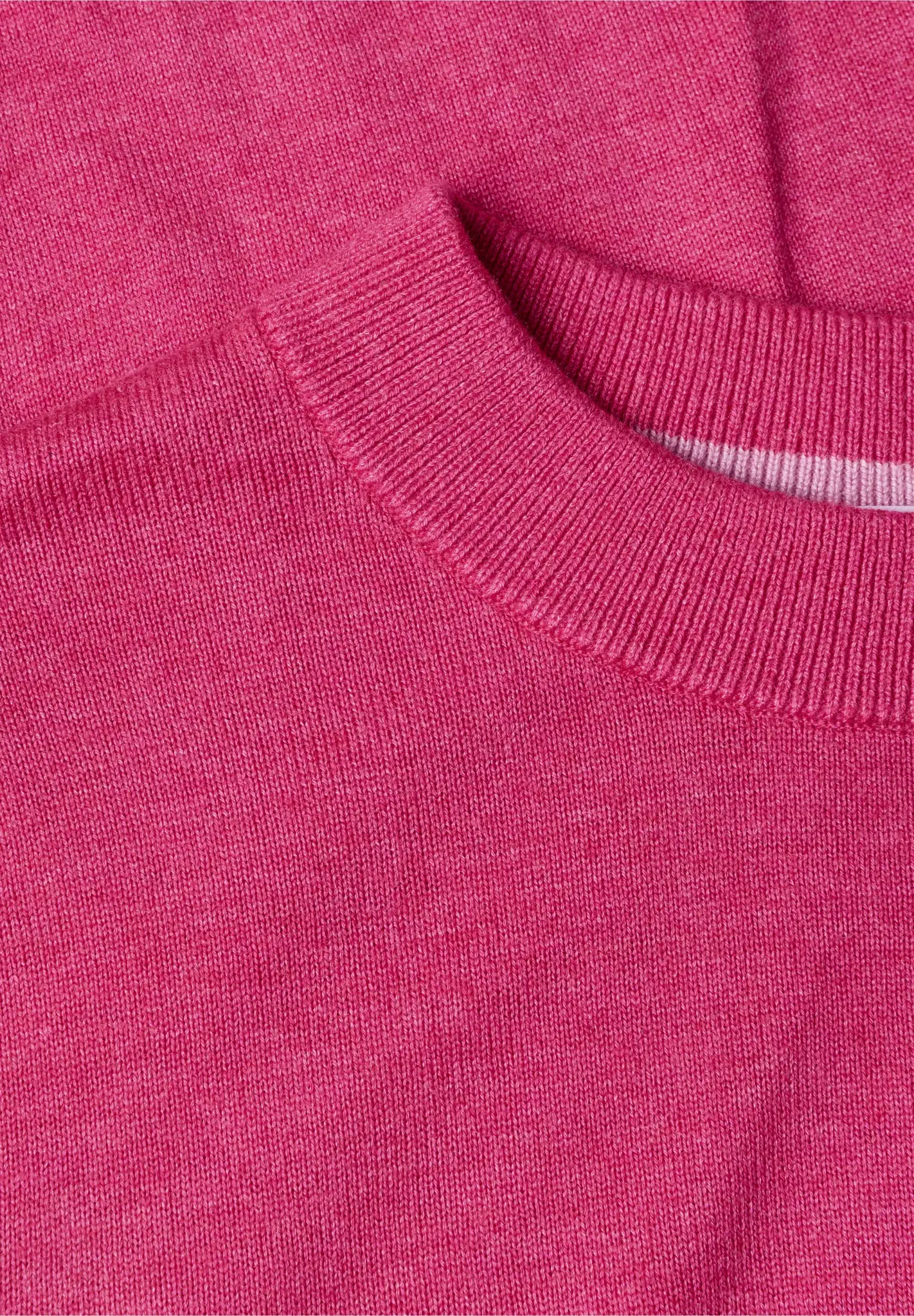 Street One Studio Pullover mit Rundhals - Ruby Raspberry Melange