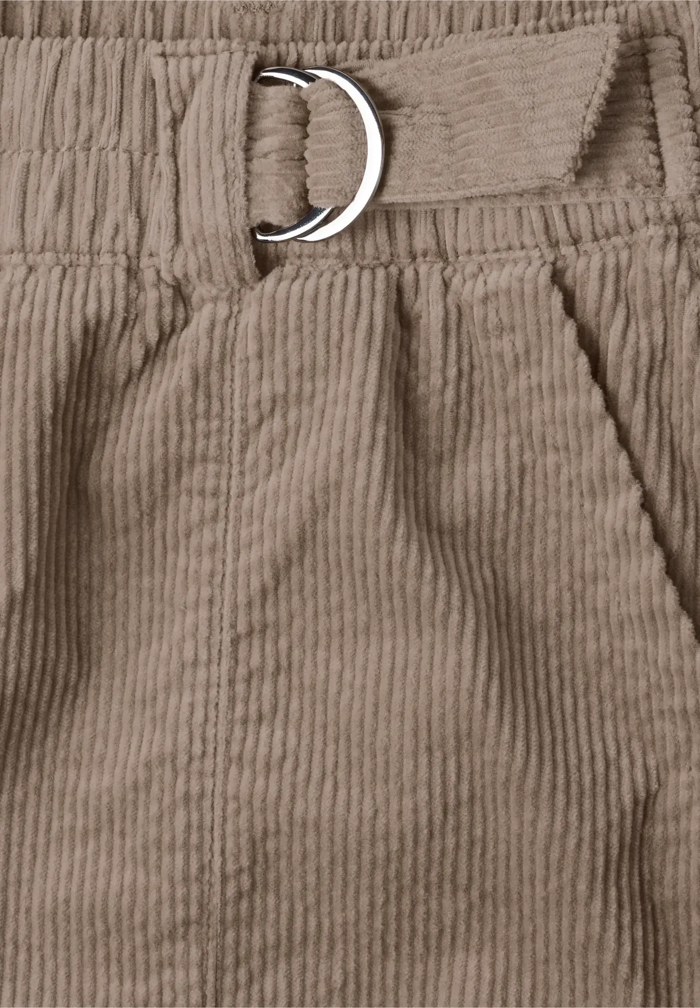 Street One High Waist Barrel Broek Karlie - Sanded Amber