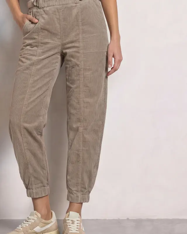 Street One High Waist Barrel Hose Karlie - Sanded Amber