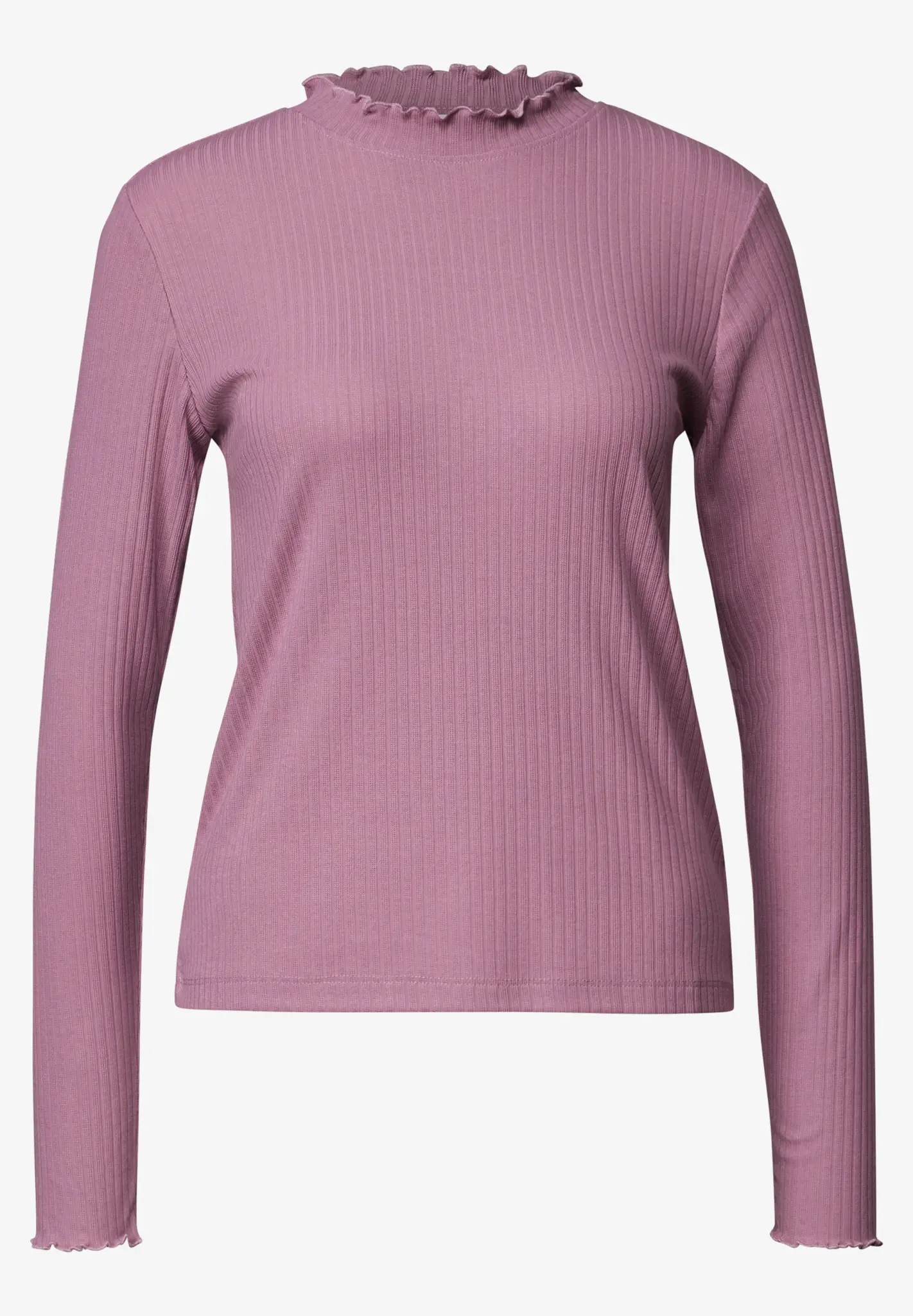 Street One Studio Shirt with Turtleneck - Pearly Rose