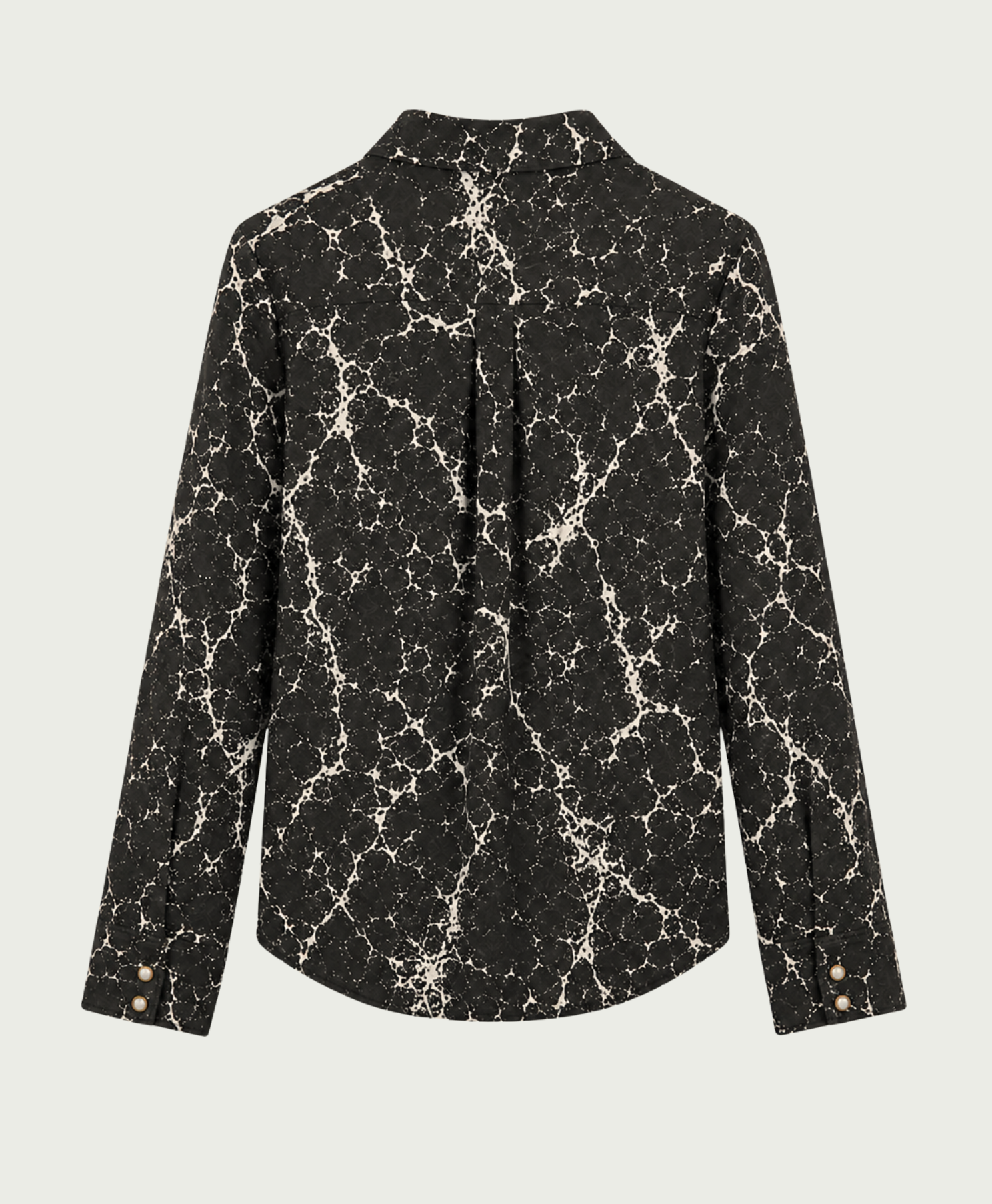 Elvira Collections Bluse June - Brown Marmer