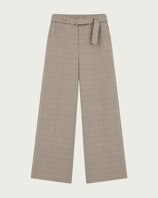 Elvira Collections Pants Rumi - Cappuccino Check