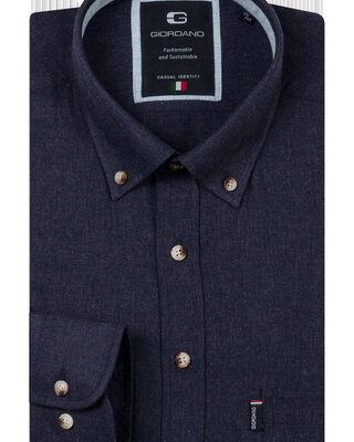 Giordano Hemd Button-Down - Navy