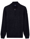 Baileys Zip Pullover - Navy