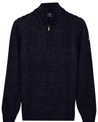 Baileys Zip Trui - Navy