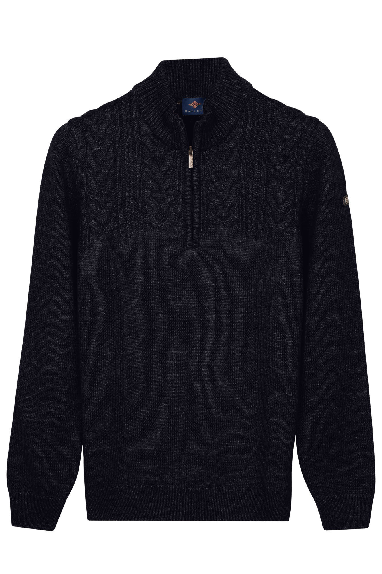 Baileys Zip Jumper - Navy