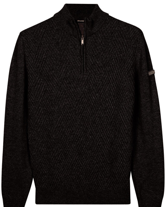 Baileys Jumper with Wool - Espresso Brown