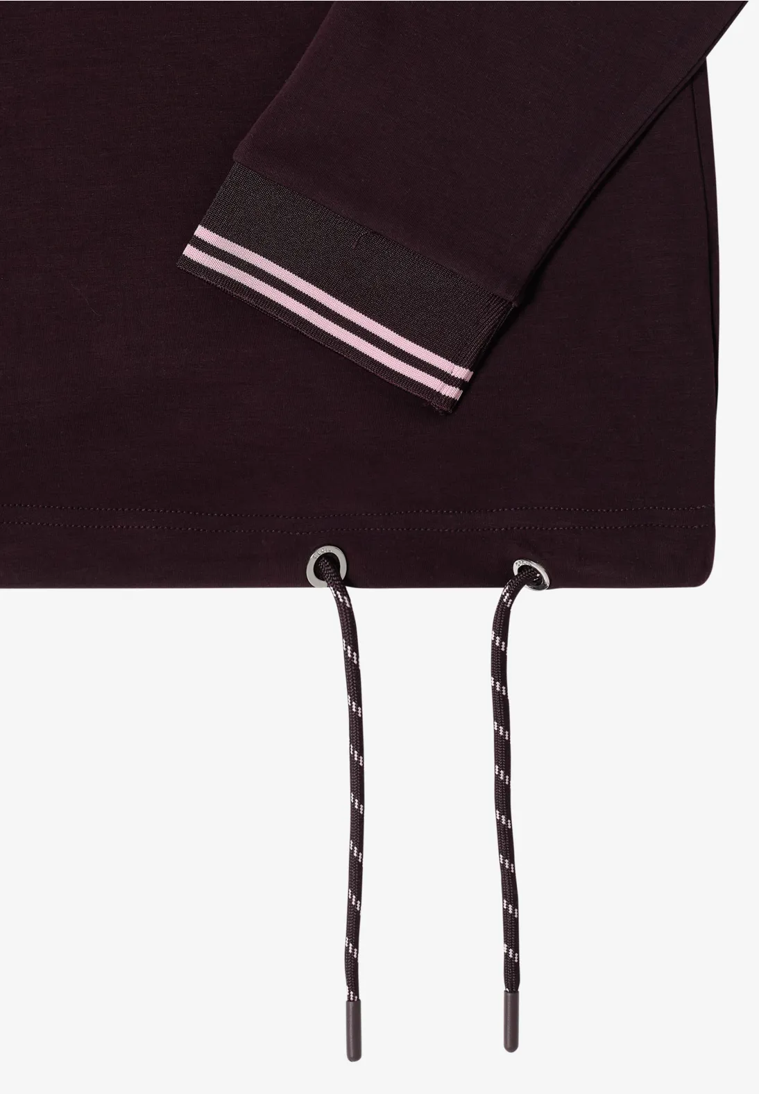 Cecil Shirt mit Stehkragen - Berry Red