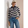 Polo met Lange Mouwen - Urban Dark Blue
