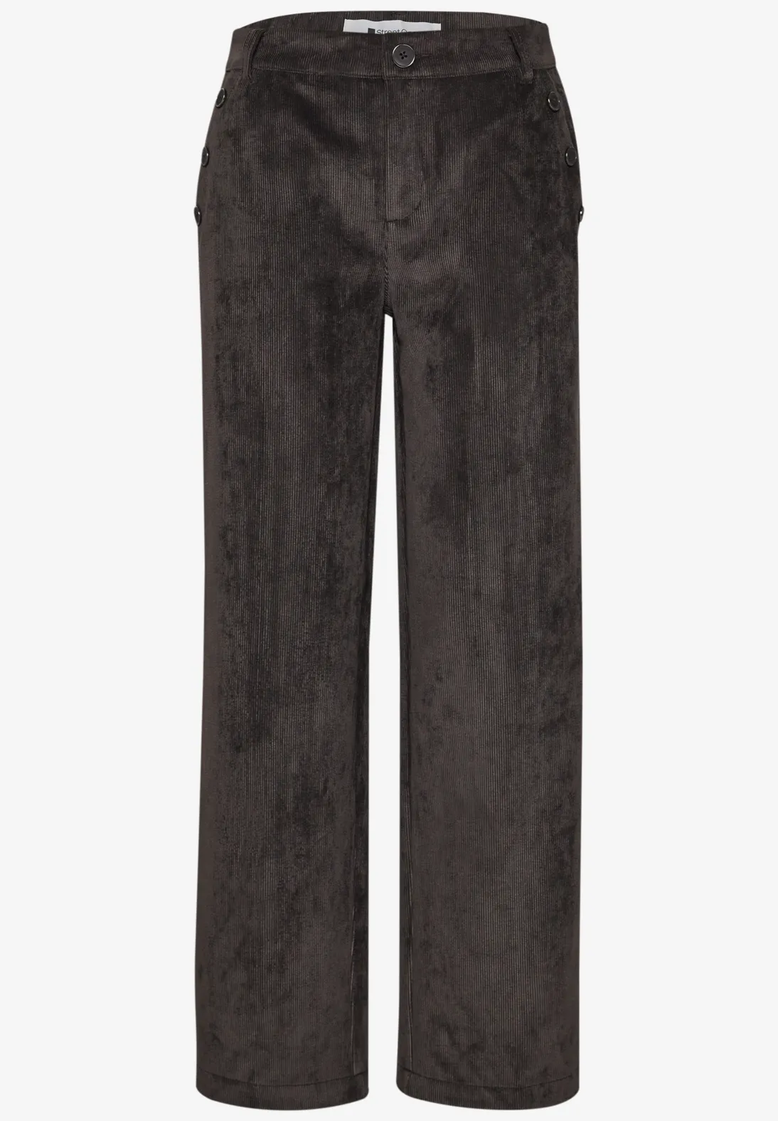 Street One Straight Leg Hose Amalia - Black Coffee
