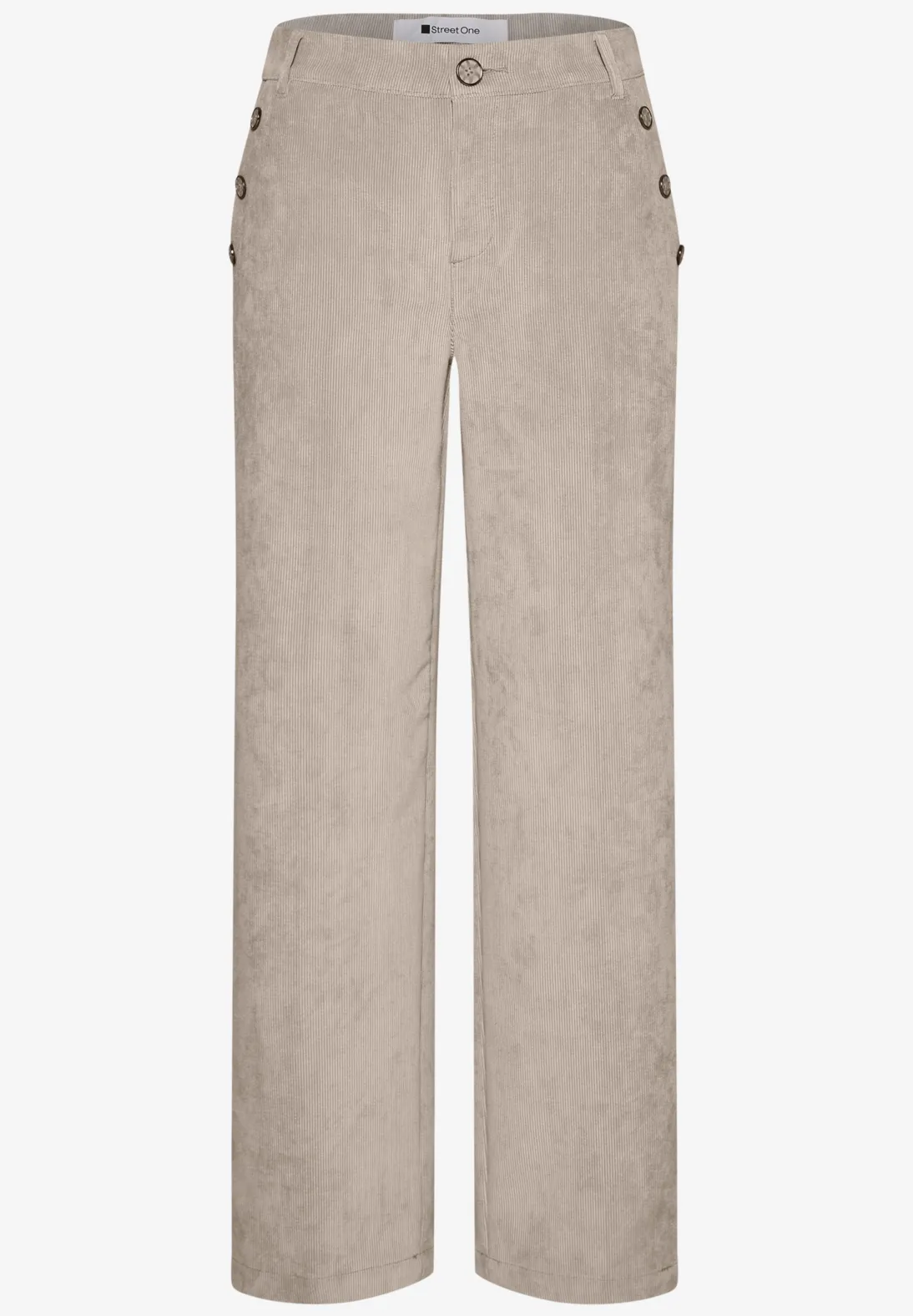 Street One Straight Leg Broek Amalia - Fading Sand
