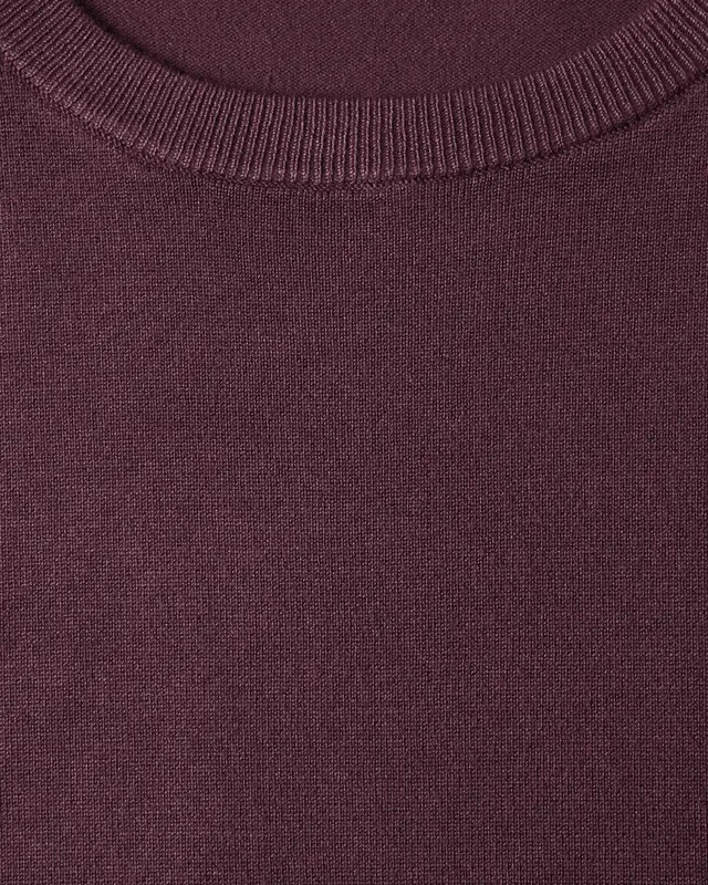 Street One Short Sleeve Jumper - Rustic Rouge