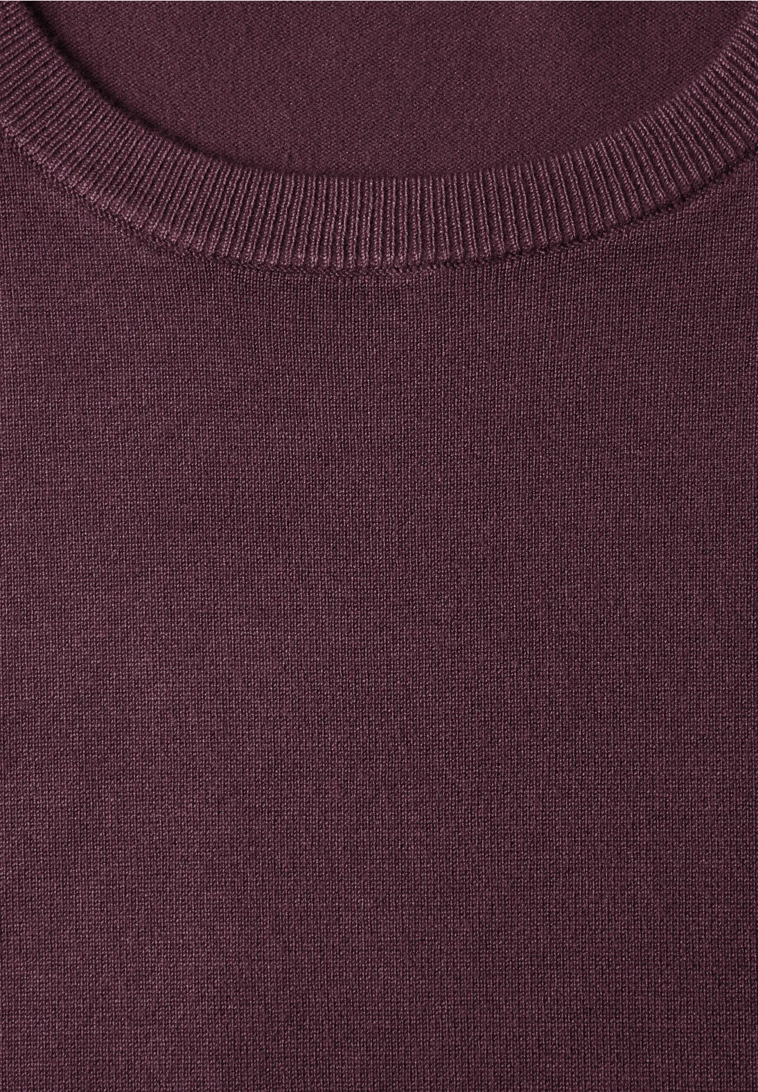 Street One Short Sleeve Jumper - Rustic Rouge