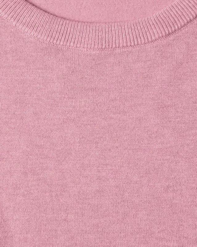 Street One Kurzarm Pullover - Vintage Blush Melange