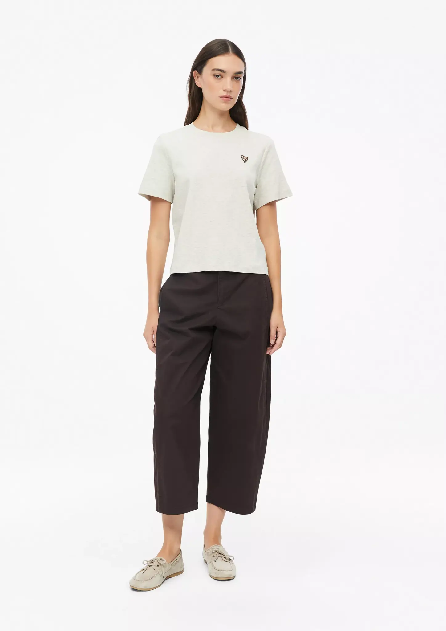 S. Oliver Relaxed Fit T-Shirt - Light Beige