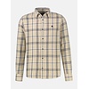 Casual Geruit Overhemd - Gravel Beige
