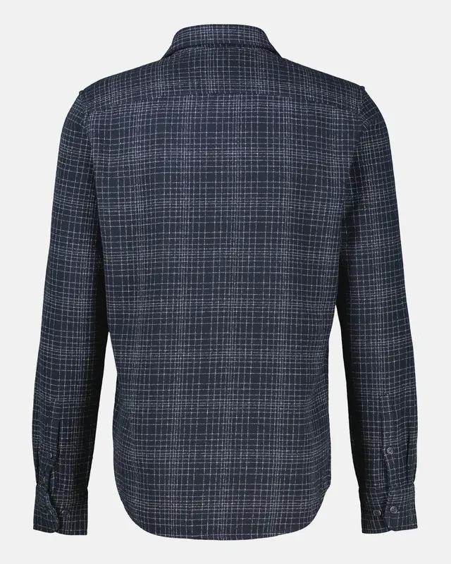 Lerros Karo Hemd - Classic Navy
