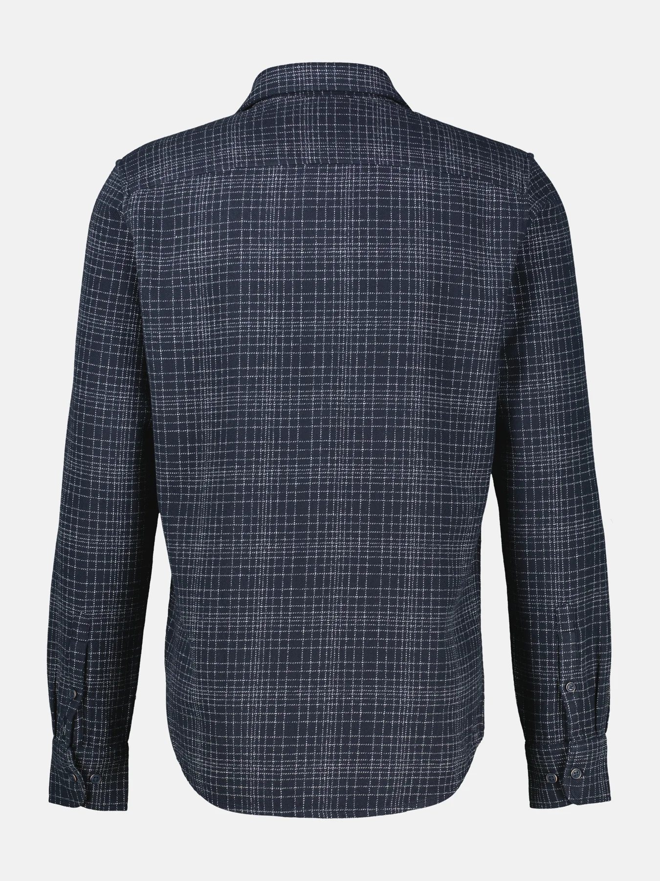 Lerros Overhemd met Ruit - Classic Navy