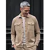 Corduroy Overhemd met Stretch - Gravel Beige