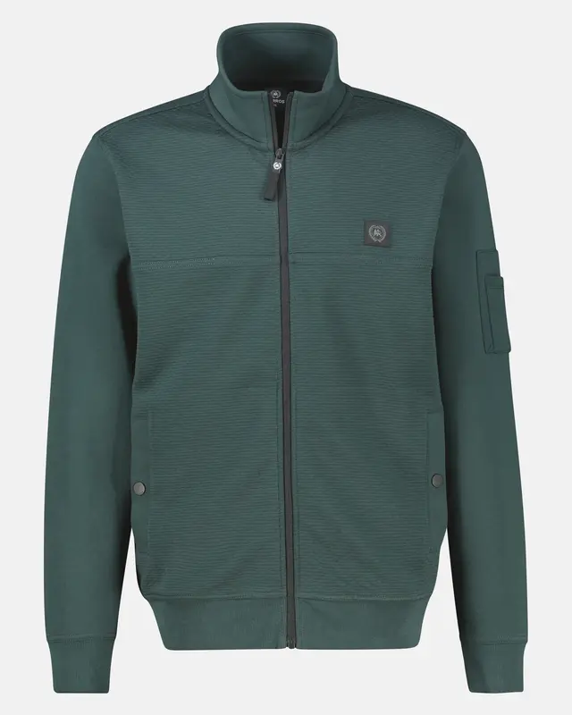 Lerros Sweatvest - Cedar Green