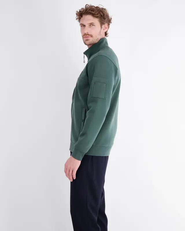 Lerros Sweatvest - Cedar Green