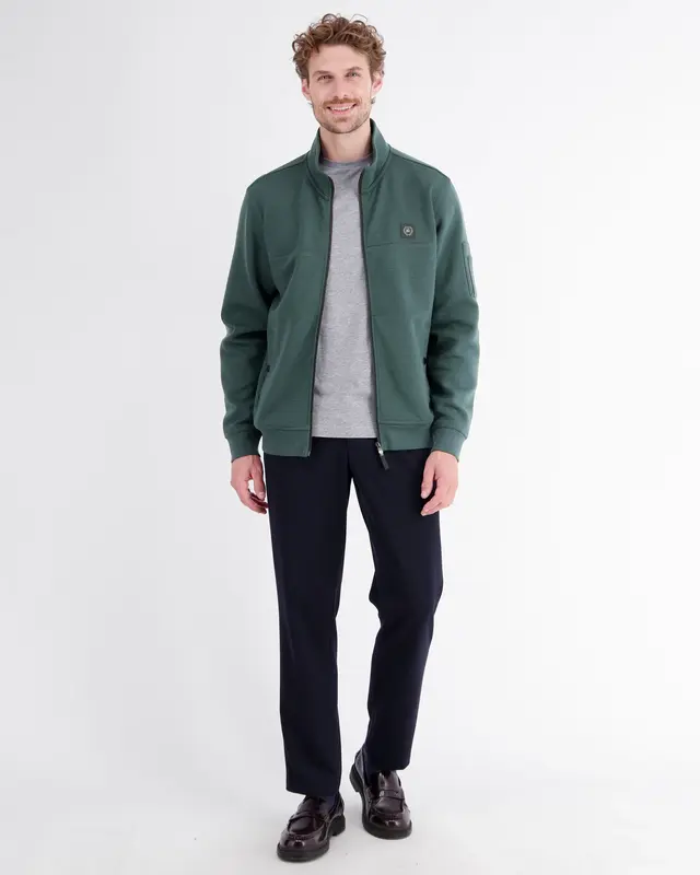Lerros Sweatvest - Cedar Green
